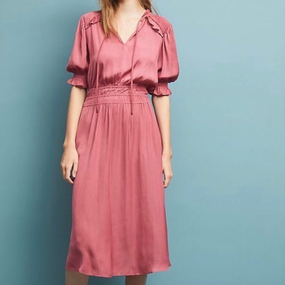 Anthropologie Current Air Midi Dress